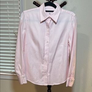 Banana Republic Women's Pink Button Down Shirt